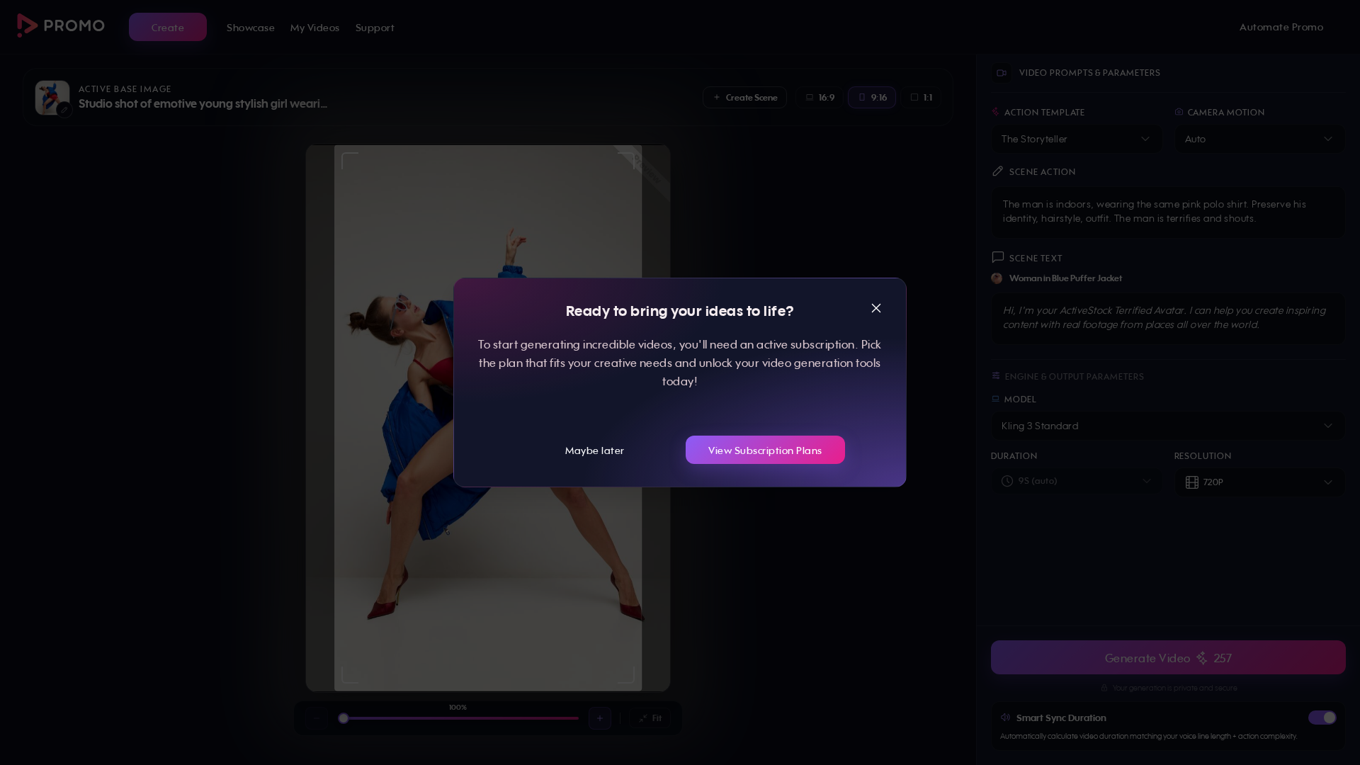 Test failure screenshot